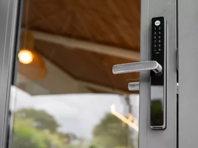 Unity Slim Lock-(Coloured) Light Grey straightened